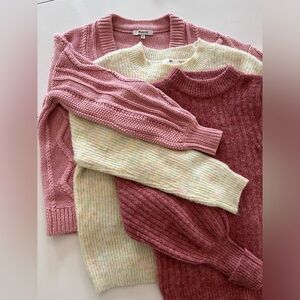 3 Sweaters for $40 - Leith, Madewell, & B.P. - Size XXS/XS!